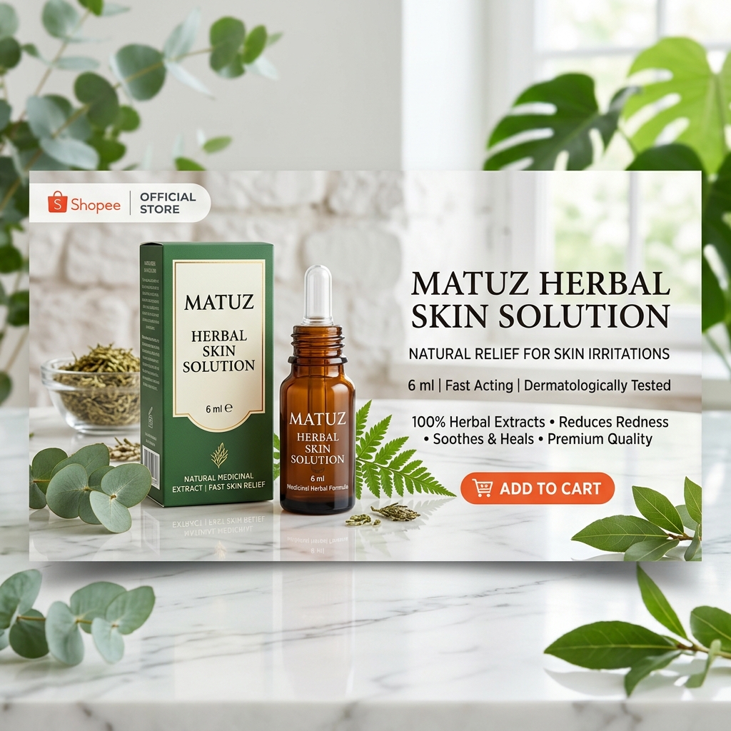 Matuz Herbal Skin Solution Official Shopee Store Banner